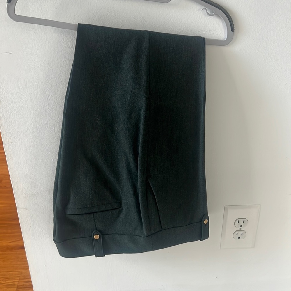 Dark green Loft work pants size 10 slim fit